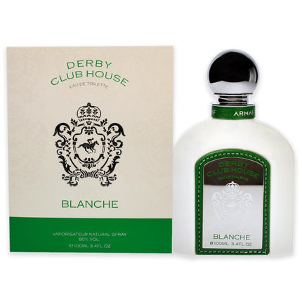 ARMAF DERBY CLUB HOUSE BLANCHE 3.4 EAU DE TOILETTE SPRAY FOR MEN