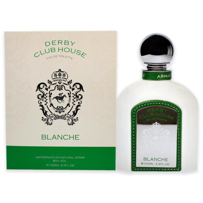ARMAF DERBY CLUB HOUSE BLANCHE 3.4 EAU DE TOILETTE SPRAY FOR MEN
