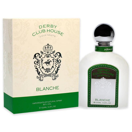 ARMAF DERBY CLUB HOUSE BLANCHE 3.4 EAU DE TOILETTE SPRAY FOR MEN