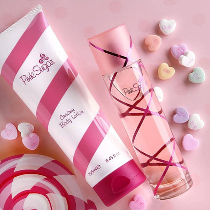 Pink Sugar 2 Piece Set, Eau de Toilette &amp; Body Lotion, 3.4 fl. Oz