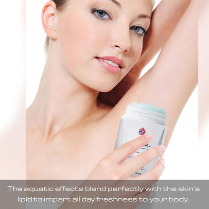 Laila Geir Ness Deodorant - With Green Tea And Lemongrass Extracts - Alcohol And Aluminum Free for Sensitive Skin - Long Lasting Fresh and Clean Scent