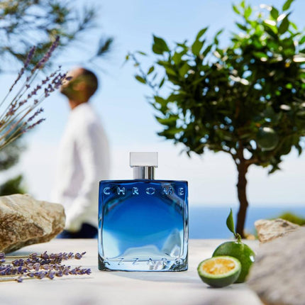 Azzaro Chrome Eau de Parfum - Mens Cologne - Fougere, Aromatic &amp; Woody Fragrance, 3.4 Fl Oz