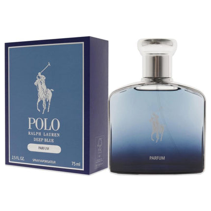 Ralph Lauren Polo Deep Blue Men 2.5 oz Parfum Spray