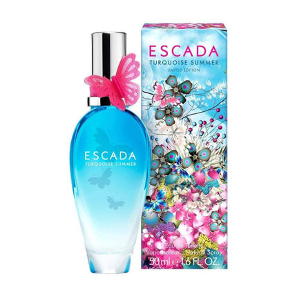 Escada Torquoise Summer Woman Eau De Toilette Spray 50 ml, Multicolor, (Pack of 1)