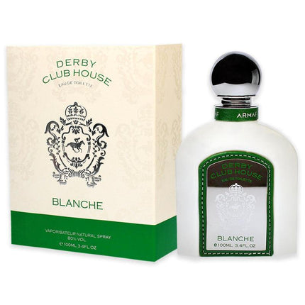 ARMAF DERBY CLUB HOUSE BLANCHE 3.4 EAU DE TOILETTE SPRAY FOR MEN