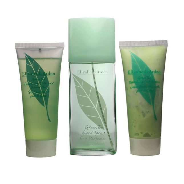 Elizabeth Arden Green Tea Scent Spray 100Ml, Body Lotion 100Ml &amp; Shower Gel 100 ml (Pack of 3)