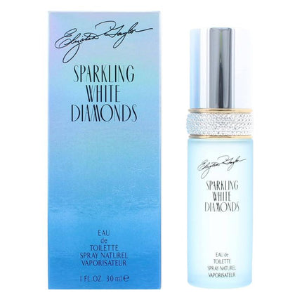 White Diamonds Sparkling By Elizabeth Taylor For Women. Eau De Toilette Spray 1 Ounces
