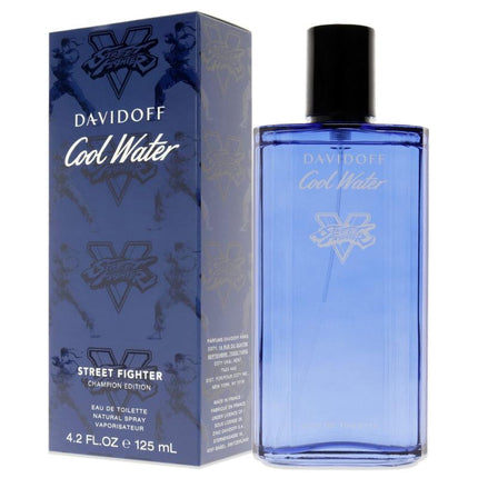 Davidoff Cool Water Street Fighter EDT Spray (Champion Edition) Men 4.2 oz