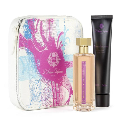 L'ARTISAN NUIT DE TUBEREUSE 2 PCS SET: 3.4 EAU DE PARFUM SPRAY + 3.4 BODY LOTION