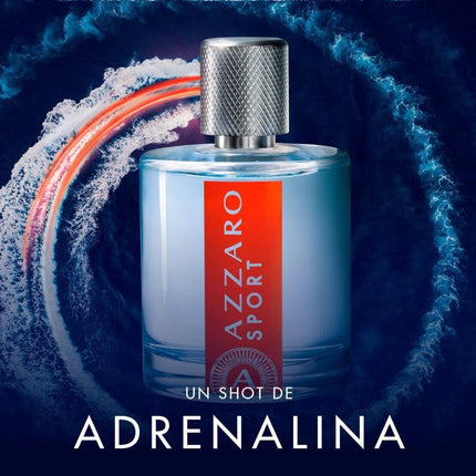 Azzaro Sport Eau de Toilette - Mens Cologne - Citrus, Aromatic &amp; Woody Fragrance, 3.4 Fl Oz