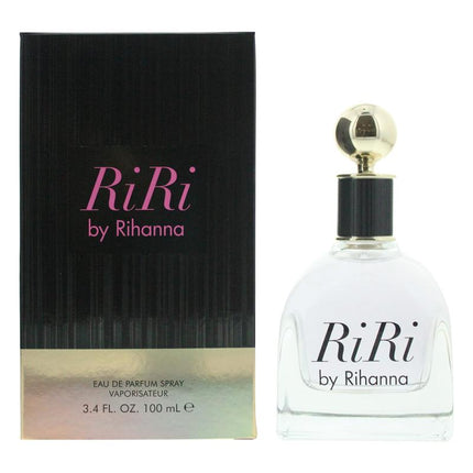 Rihanna Riri Eau De Parfum Spray for Women, Black, 3.4 Fl Oz (Pack of 1)