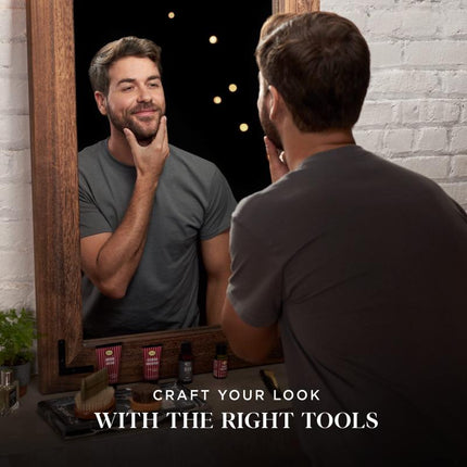 The Art of Shaving Sandalwood Travel Kit - Men's Razor with Pre-Shave Oil, Shaving Cream, Shaving Brush &amp; After-Shave Balm