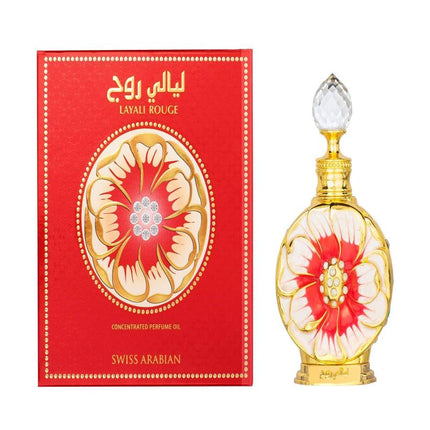 Ladies Layali Rouge Perfume Oil 0.51 oz Fragrances