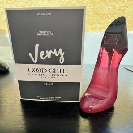 CAROLINA HERRERA VERY GOOD GIRL GLAM TESTER 2.7 PARFUM SPRAY