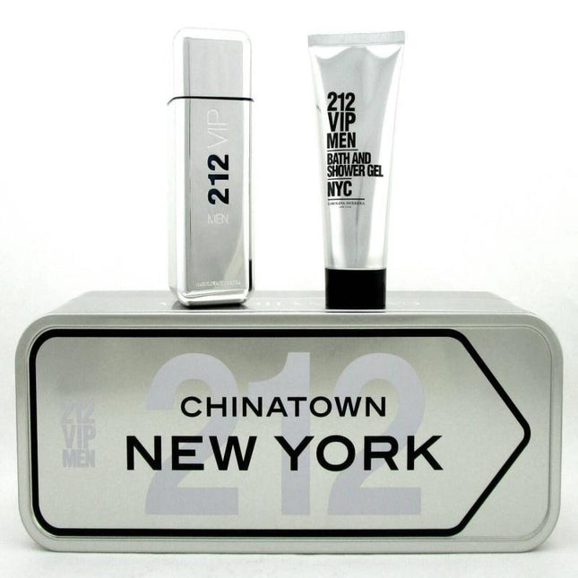 Carolina Herrera 212 Vip Men 2 Pcs Set: 3.4 Edt Sp + 3.4 S/G