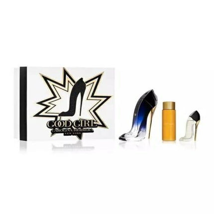 Carolina Herrera Good Girl Legere 3 Pcs Set For Women: 2.7 Edp Sp + 0.24 Edp + 3.4 Body Oil