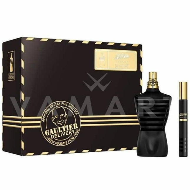 Jean Paul Gaultier Le Male Le Parfum 2 Pcs Set For Men: 2.5 Edp Intense Sp + 0.34 Edp Intense Sp