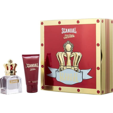 JEAN PAUL GAULTIER SCANDAL 2 PCS SET FOR MEN: 1.7 EAU DE TOILETTE SPRAY + 2.5 SHOWER GEL