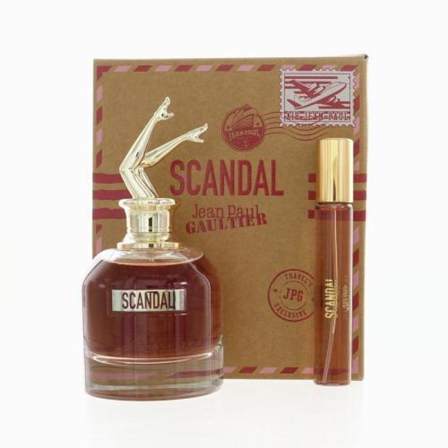 JEAN PAUL GAULTIER SCANDAL 2 PCS SET FOR WOMEN: 2.7 EAU DE PARFUM SPRAY + 0.67 EAU DE PARFUM SPRAY