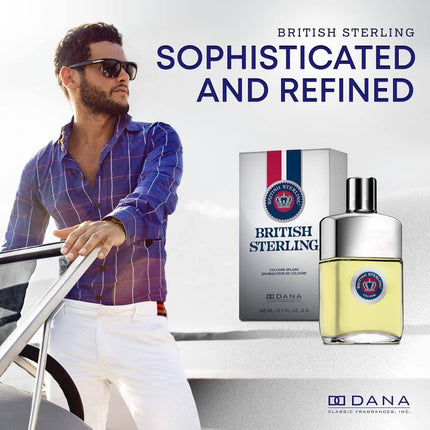 British Sterling By Dana For Men. Cologne 5.7 Oz.