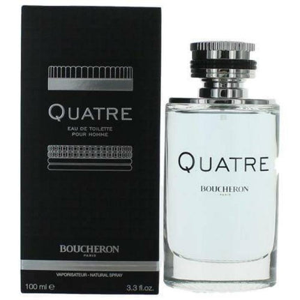 BOUCHERON QUATRE 3.4 EAU DE TOILETTE SPRAY FOR MEN