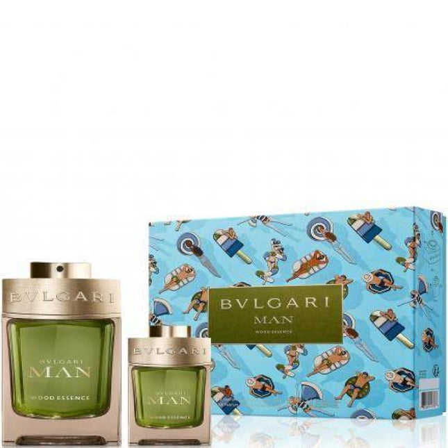 BVLGARI MAN WOOD ESSENCE 2 PCS SET: 3.4 EDP + 0.5 EDP