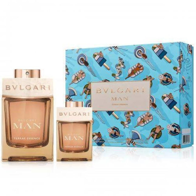 BVLGARI MAN TERRAE ESSENCE 2 PCS SET: 3.4 EDP + 0.5 EDP