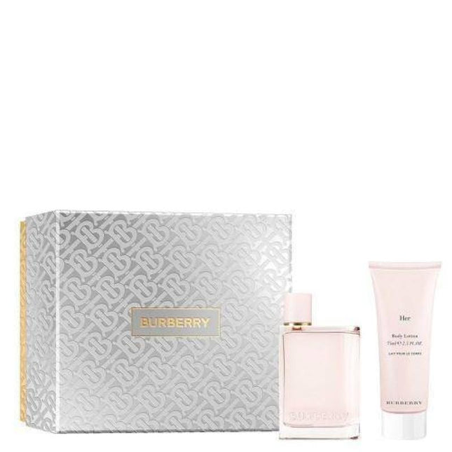 BURBERRY HER 2 PCS SET: 1.6 EDP + 2.5 B/L