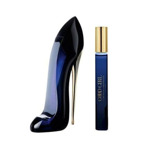 Carolina Herrera Good Girl 2 Pcs Set: 1 Oz Eau De Parfum Spray + 0.33 Oz Eau De Parfum Rollerball