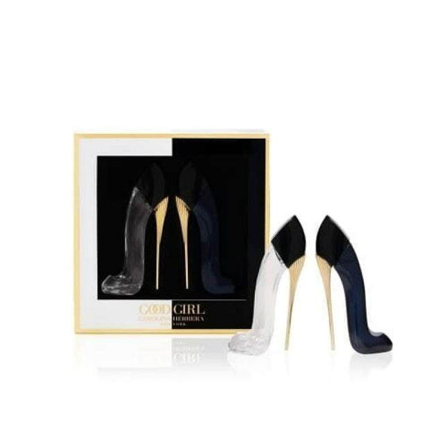 Carolina Herrera Good Girl 2 Pcs Set: 0.24 Oz Eau De Parfum Spray + Legere 0.24 Oz Eau De Parfum Spray