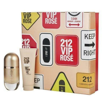 Carolina Herrera 212 Vip 2 Pcs Set For Women: 1.7 Sp (Hard Box)