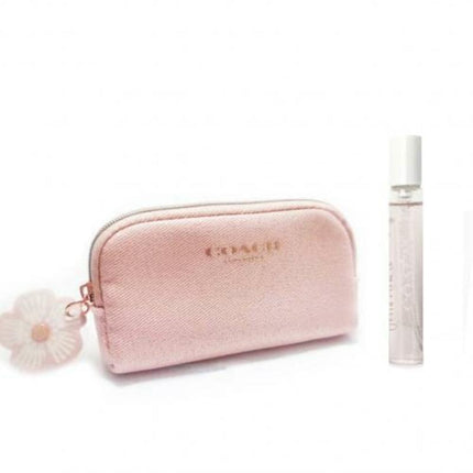 Coach Floral 2 Pcs Set For Women: 0.25 Edp + Pouch