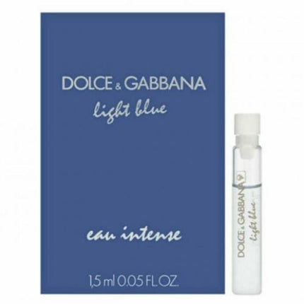 DOLCE &amp; GABBANA LIGHT BLUE EAU INTENSE 0.05 EAU DE PARFUM VIAL FOR WOMEN