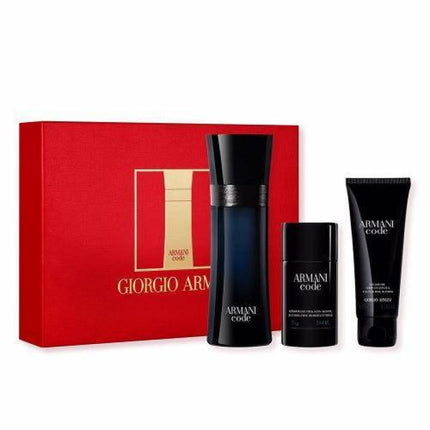 ARMANI CODE 3 PCS SET FOR MEN: 4.2 SP (HARD BOX)