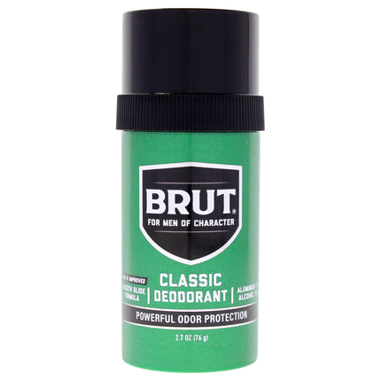 Brut Classic Protection Deodorant Stick for Men - Long Lasting Odor Protection