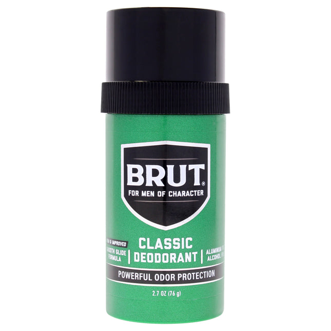 Brut Classic Protection Deodorant Stick for Men - Long Lasting Odor Protection