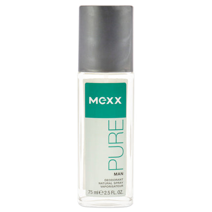 Mexx Pure by Mexx for Men - 2.5 oz Deodorant Spray for All-Day Freshness