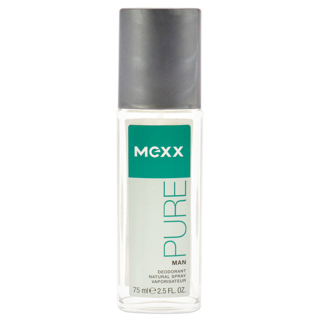 Mexx Pure by Mexx for Men - 2.5 oz Deodorant Spray for All-Day Freshness