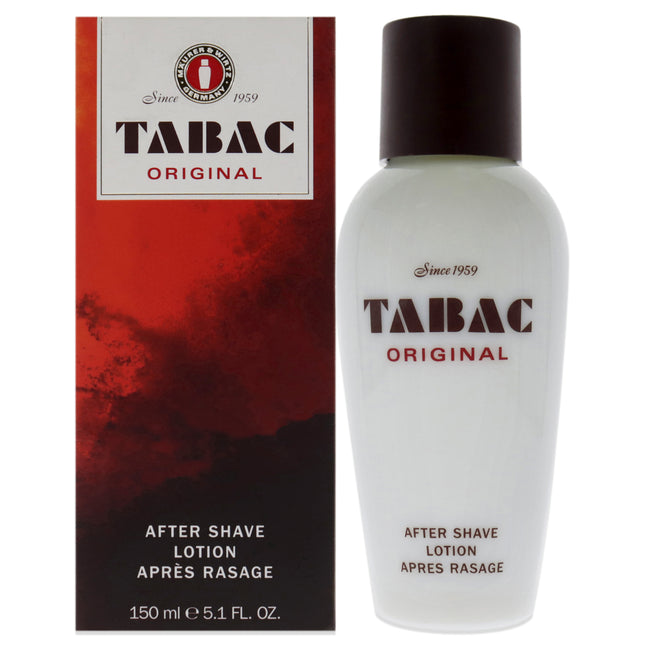 Tabac Original by Maurer & Wirtz Men's 5.1 oz After Shave Lotion - Soothing Post-Shave Treatment