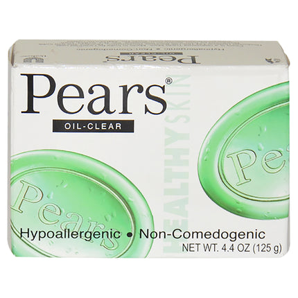 Pears Pure and Gentle Bar Soap with Glycerin and Lemon Flower Extracts - Green - 4.4 oz - Unisex