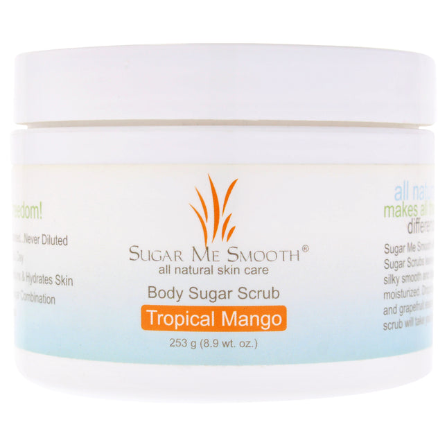 Tropical Mango Body Sugar Scrub by Sugar Me Smooth for Unisex - 8.9 oz Scrub