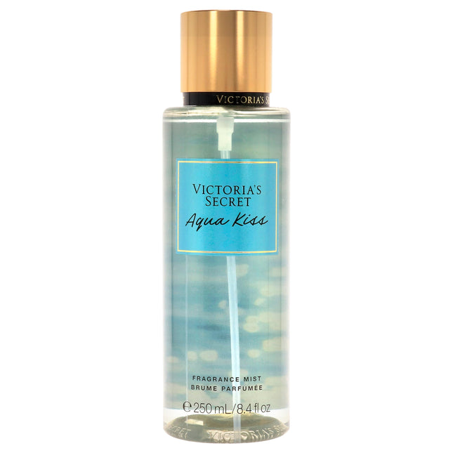 Victorias Secret Aqua Kiss Fragrance Mist for Women - 8.4 oz - Refreshing and Light
