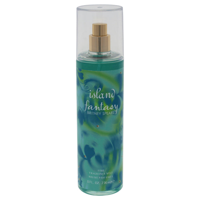Island Fantasy Fragrance Mist by Britney Spears for Women - 8 oz - Tropical Scent for Her
