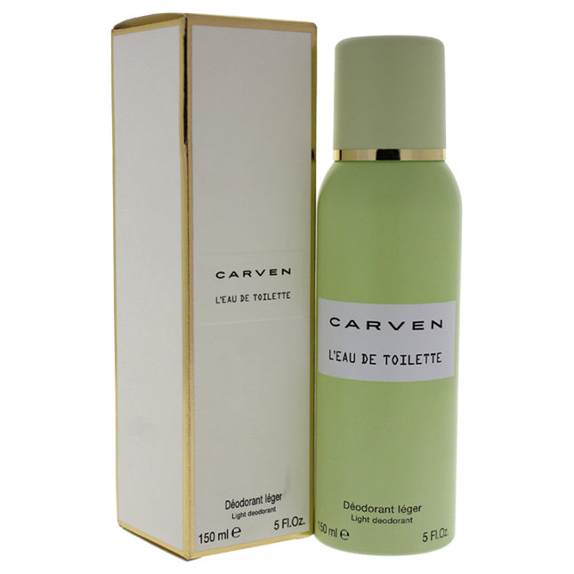 Carven LEau De Toilette Light Deodorant Spray for Women - 5 oz Deodorant Spray