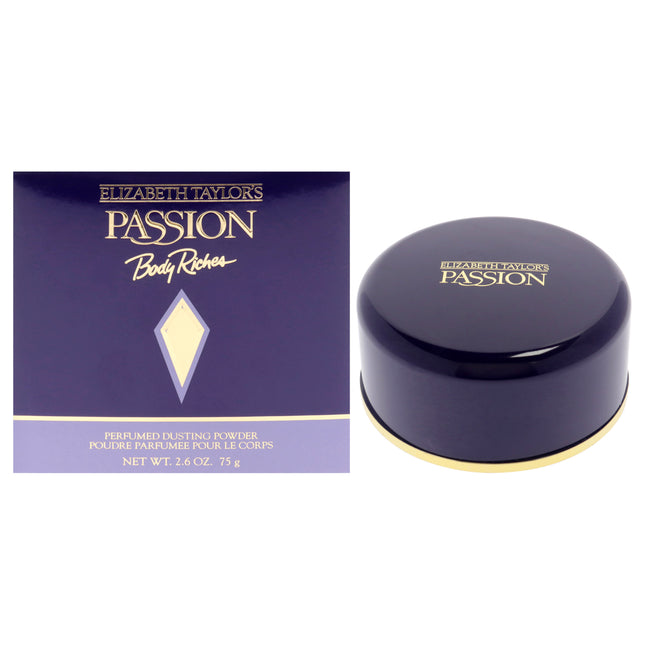 Passion by Elizabeth Taylor for Women - 2.6 oz Powder, Luxurious Fragrance for Her