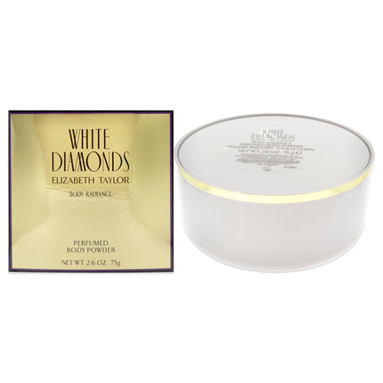 White Diamonds by Elizabeth Taylor - 2.6 oz Perfumed Body Powder for Women