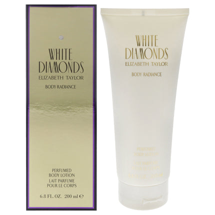White Diamonds by Elizabeth Taylor for Women - 6.8 oz Body Lotion | Luxurious Moisturizing Lotion for Smooth, Radiant Skin