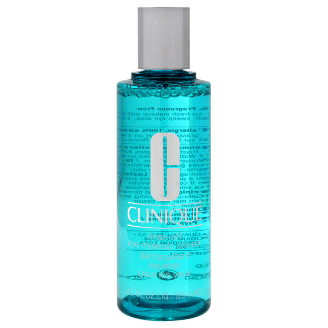 Clinique Rinse Off Eye Makeup Solvent - 4.2 oz Makeup Remover for Unisex