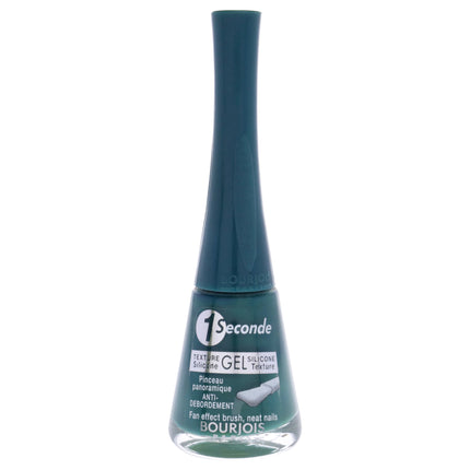 Bourjois 1 Seconde - 41 God Save The Green Nail Polish for Women - 0.3 oz - Fast Drying Formula for Quick and Easy Application