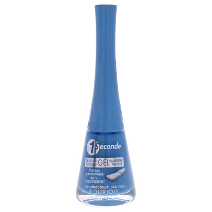 Bourjois 1 Seconde Blue-Tiful Nail Polish for Women - 0.3 oz - Fast Dry Formula